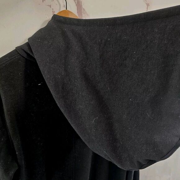 Killstar Hoodie Womens Small Black Draco Cowl Pullover Sweatshirt Oversized - Picture 8 of 13